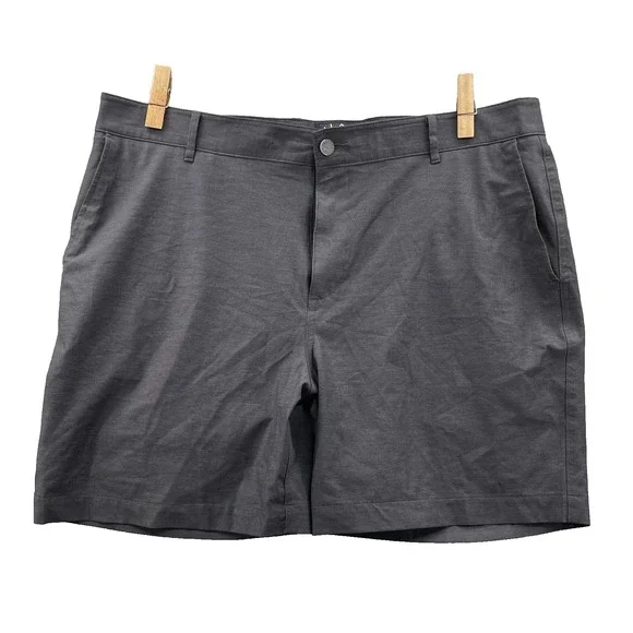 Faherty All Day Shorts Men 41x6* Gray Chino Preppy Outdoor Golf Performance Surf