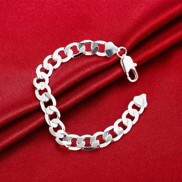 Stunning Miami Cuban Bracelet 8 Inches Long 10mm Wide