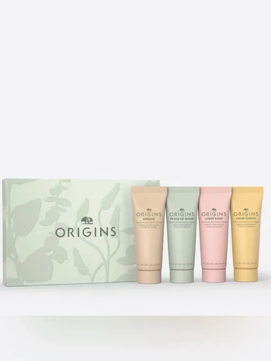 Origins HAND CREAM ESSENTIALS SET 30ml X 4 BRAND NEW/SEALED