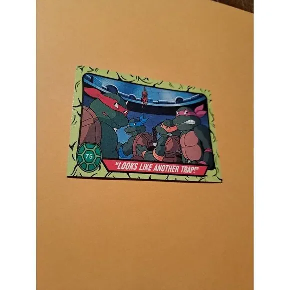 1989 Topps TMNT Trading Card 75 Teenage Mutant Ninja Turtles