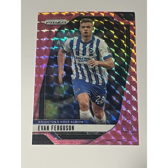 Evan Ferguson Panini Pink Prizm Premier League Brighton #182