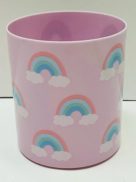 🌼4/$10🌼 Lavender Purple Rainbow Cloud Plastic Pencil Cup