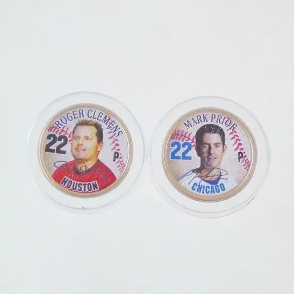 Baseball Colorized State Quarters