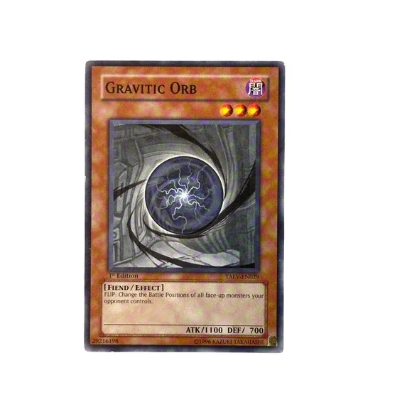 Yu-Gi-Oh! Trading Card Brown Gravitic Orb TAEV-EN029 1st Edition Fiend
