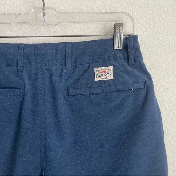 Faherty All Day Heather Shorts