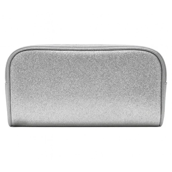 Silver Glitter Deluxe Pencil Pouch