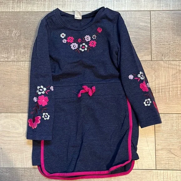5 pieces long sleeve dresses mixed kot Gymboree Old Navy sweater/sweatshirt