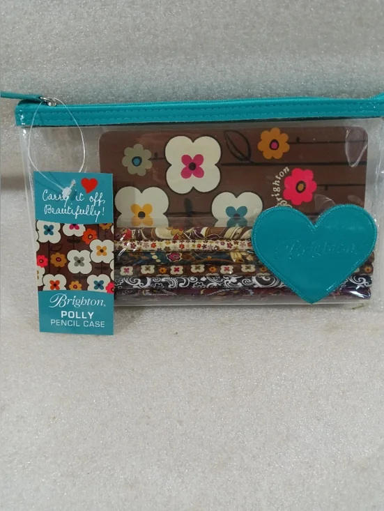 Brighton Write On Polly Pencil Pouch NWT