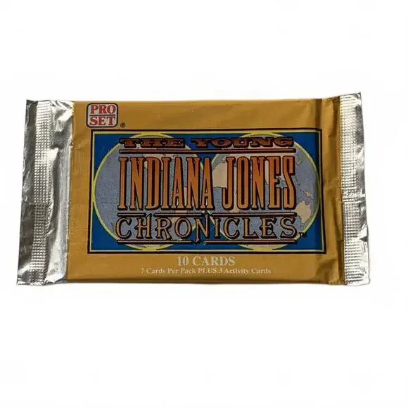 The Young Indiana Jones Chronicles Trading Cards Pack - 10 Cards‎