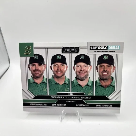 Panini Instant LIV Golf, Stinger GC Card Dallas Team Championship 2024.