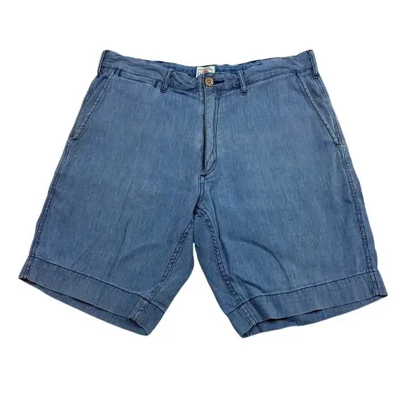Faherty Natural Indigo Dyed Stripe 8.5