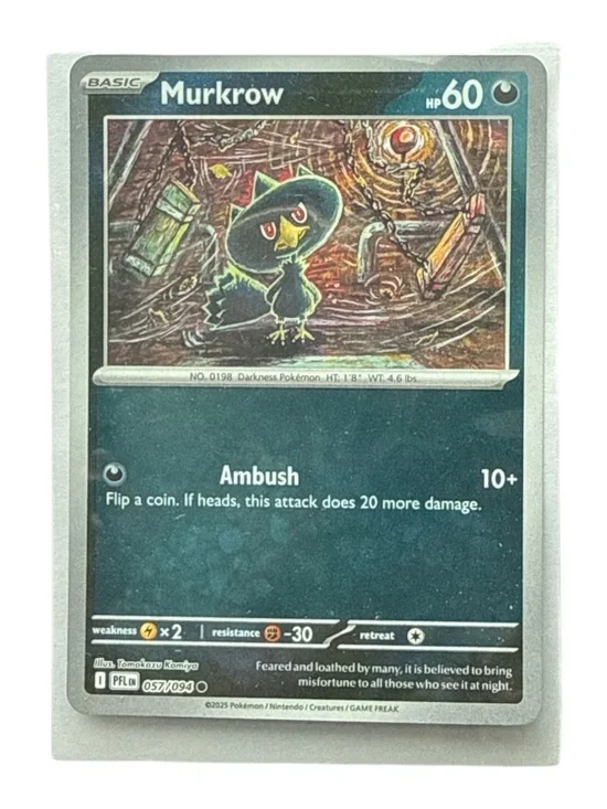 Pokemon Murkrow Card - Never Played