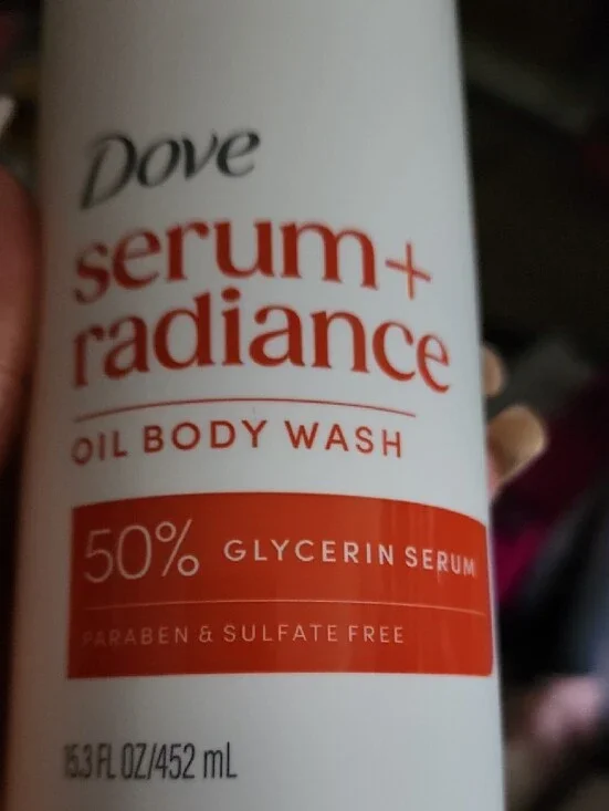 Dove Serum+ Radiance Oil Body Wash W/50% Glycerine Serum