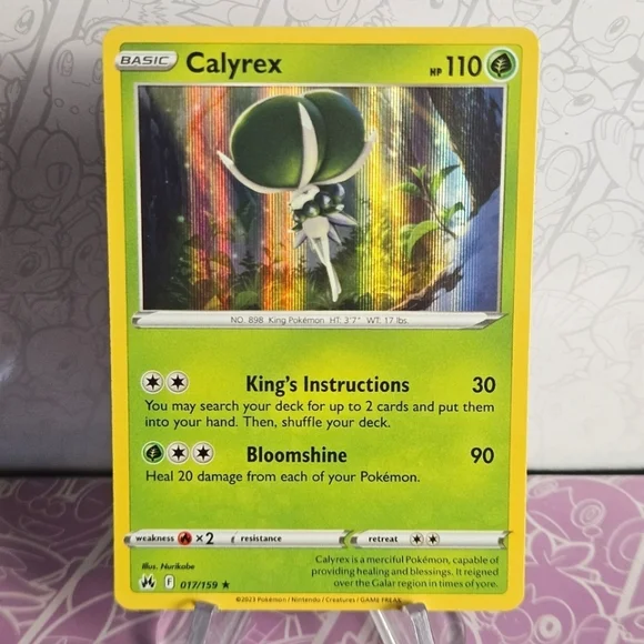 Calyrex 017/159 Pokemon TCG Holo Rare