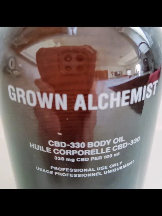 Grown Alchemist CBD-330 Body Oil 360 ml Professional Size