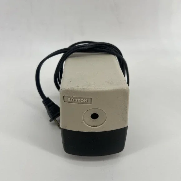 Vintage Boston Electric Pencil Sharpener Model 19 Made In USA Tested & Works