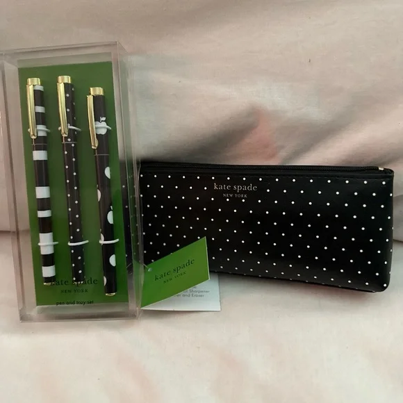 Kate spade pen and pencil case