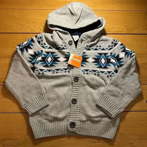 NWT Gymboree button up sweater small 5/6
