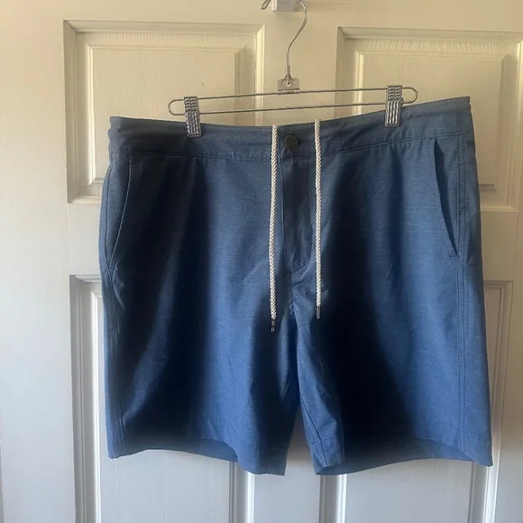 Faherty - All Day Shorts - Navy - Size 34