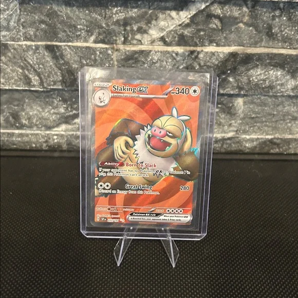 Pokemon Slaking EX Full Art‎ 227/191 from Surging Sparks Set M/NM