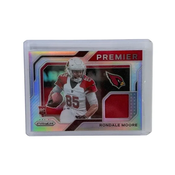 Rondale Moore 2021 Panini Prizm Premier Jersey Relic RC Silver Arizona Cardinals