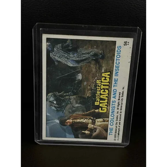 The Colonists and the Insectoids #56 1978 Topps Battlestar Galactica Moderately