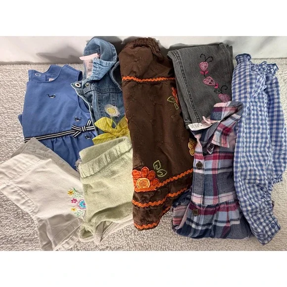 Girl 18 mo lot 8 pc Gymboree Little Lass Carters Koala‎ Kids Easy Peasy
