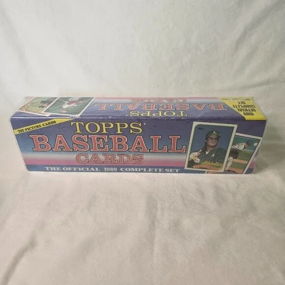 1989 Topps Baseball Complete Factory Sealed Set 1-792 Johnson Biggio RCs & More!