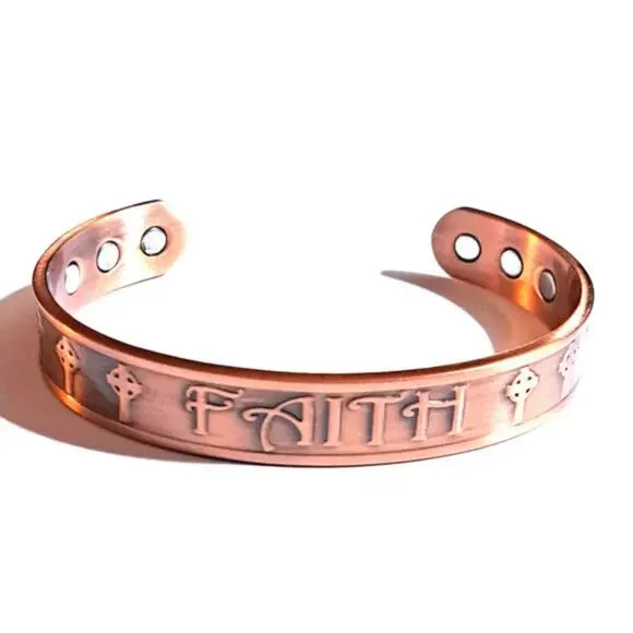 New solid copper‎ magnetic cuff 