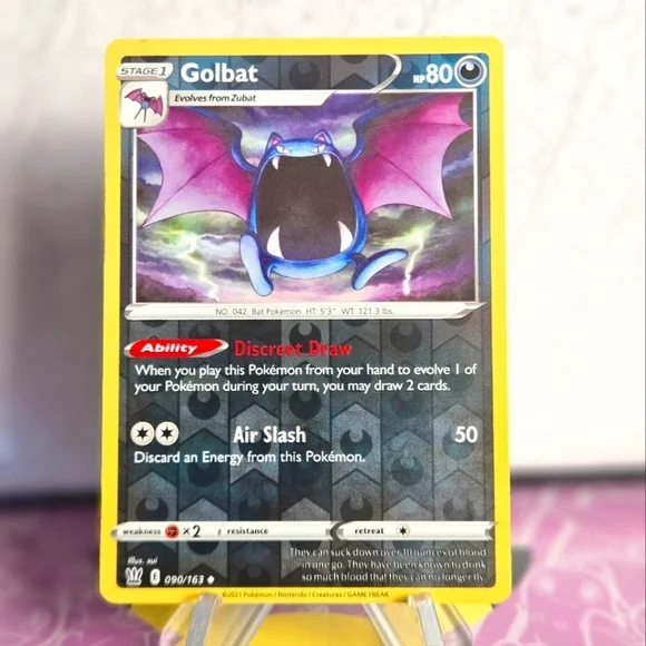 Golbat 090/163 Pokémon TCG Reverse Holo