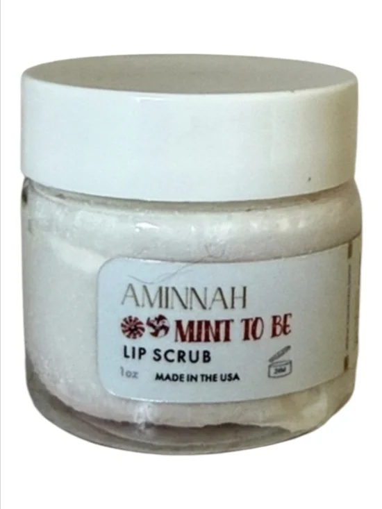 Aminnah Mint To Be Lip Scrub - White