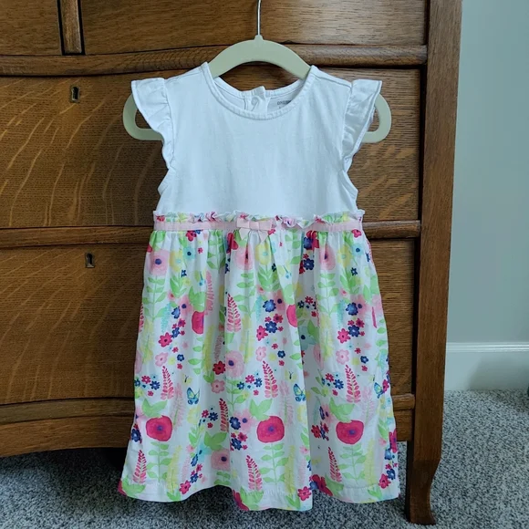 ⭐ Gymboree floral dress 18-24m
