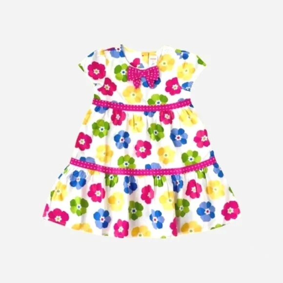 🌸New🌸 Gymboree Girl Floral Dress Size 4T NWT