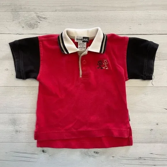 boys‎ vintage gymboree poloshirt x-small