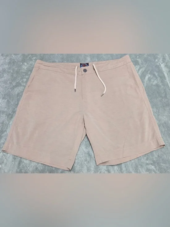 Faherty All Day Khacki Drawstring Shorts Men’s Size 36