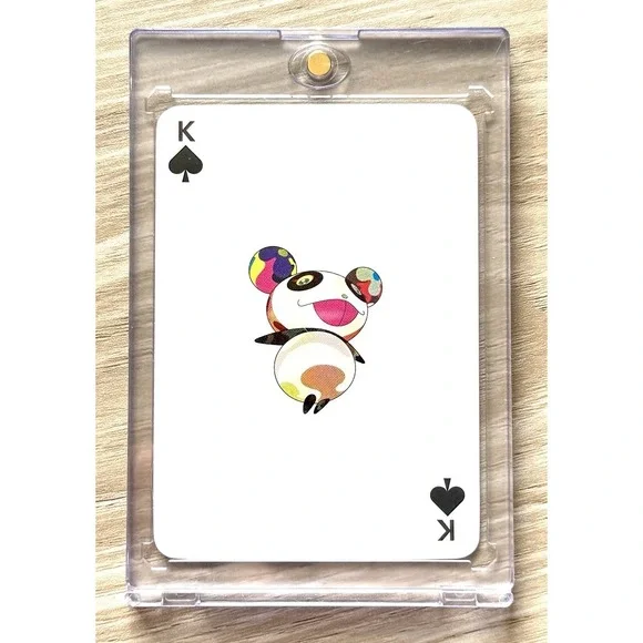 King of Spade Louis Vuitton x Takashi Murakami S/S 2003 Playing Card Panda LV