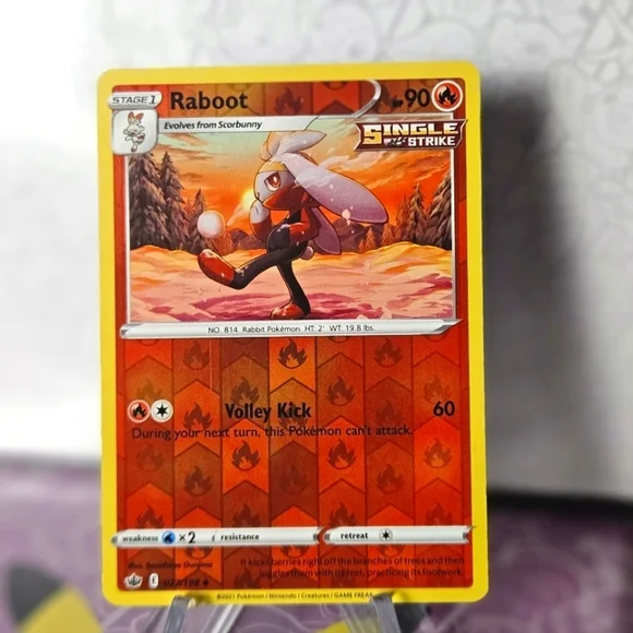 Raboot 027/198 Pokémon TCG Reverse Holo Rare