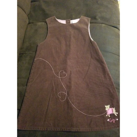 Gymboree vintage puppy love dress 6‎ XL