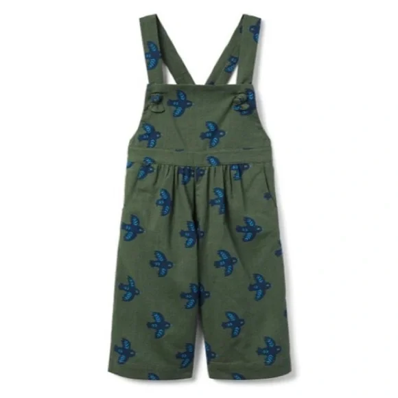 Gymboree‎ Olive Green Bird Overalls