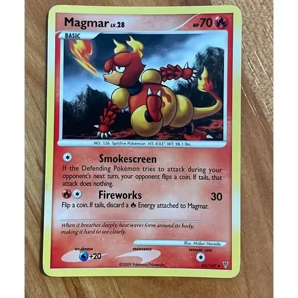 Magmár Pokémon Card‎