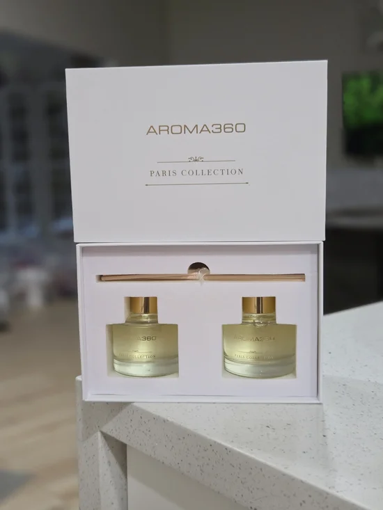 Aroma360 Paris Collection Reed Diffuser Set - Scent~CHANDELIER
