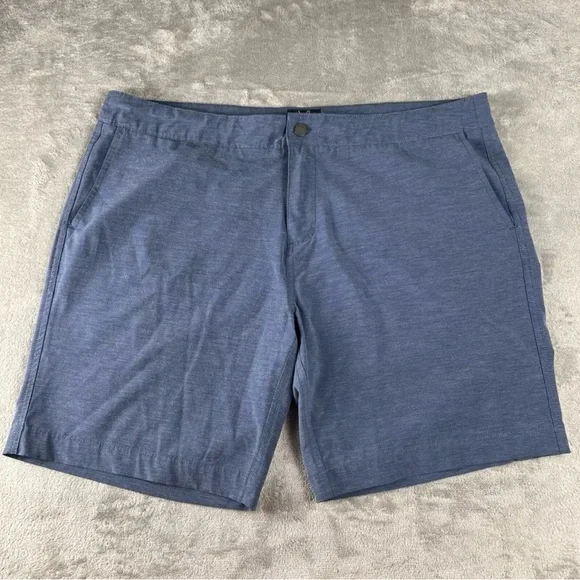 Faherty All Day Shorts Men’s Size 40 Navy Blue 9 Inch Inseam Water Repellent