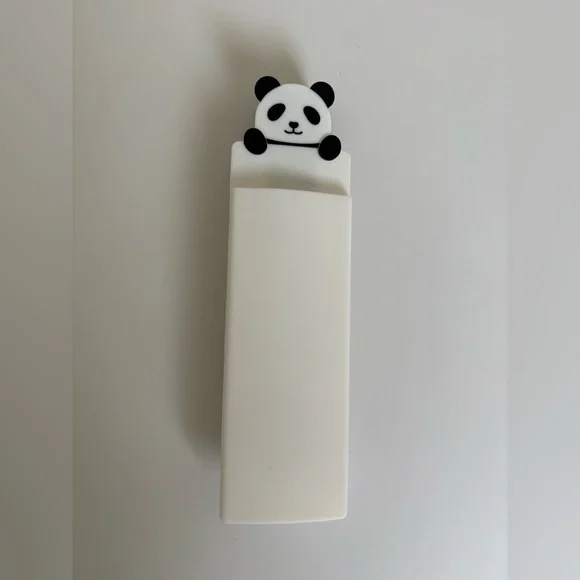 Punilabo Lihit Lab Panda Silicone Book Band Pen Case Holder EUC