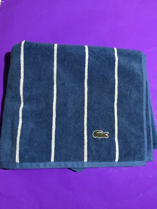 Lacoste (4 Piece) Sport Stripe Bath Towel Set