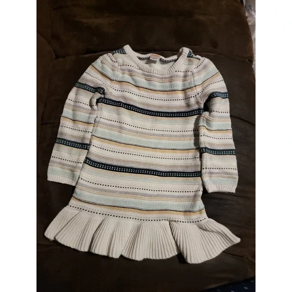 Gymboree‎ all spruced up striped sweater dress size 5