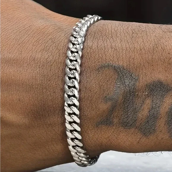 Men’s Stylish Stainless Steel Chain Bracelet
