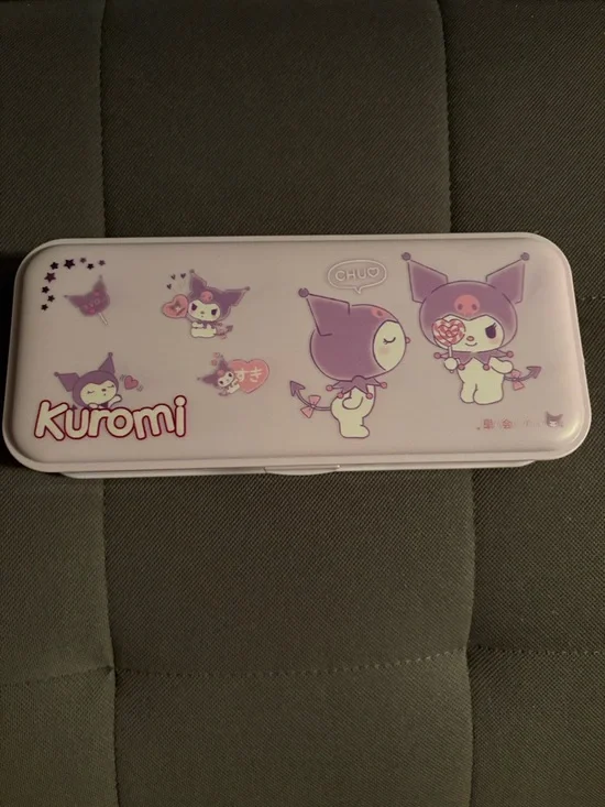 Kuromi Purple Character Pencil Case