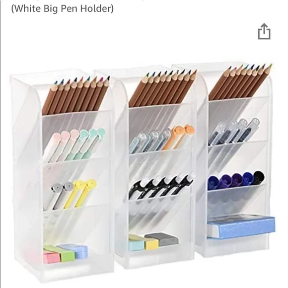 White Pen Holders