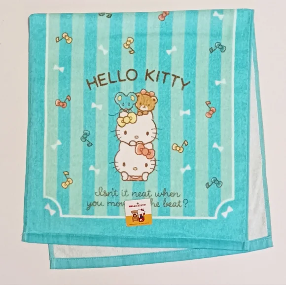 Mimmy and hello Kitty towel