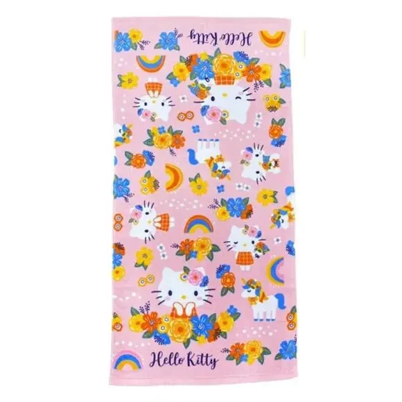 Hello kitty bath towel